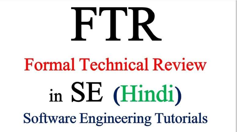 Formal Technical Review In Hindi 