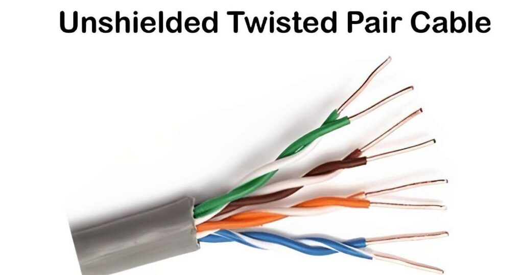 Unshielded Twisted Pair (UTP) Cable In Hindi